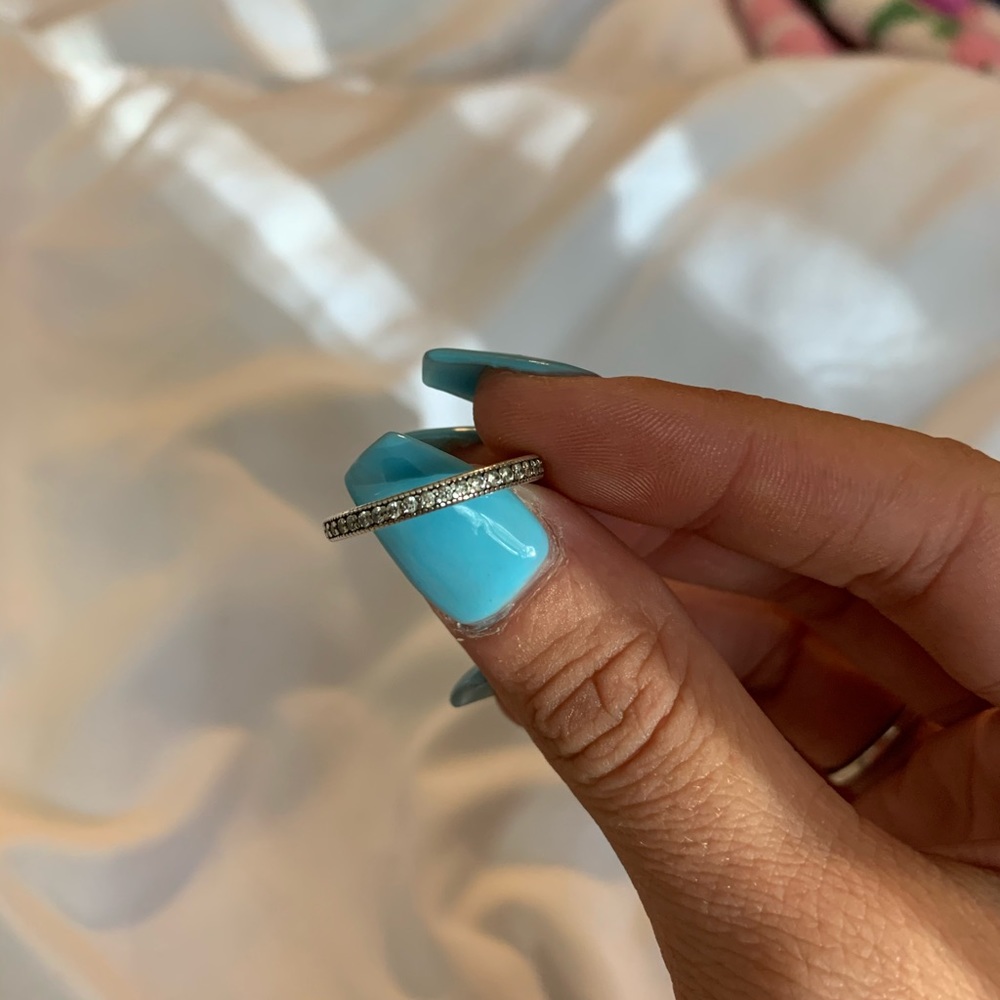 Pandora sparkle & hearts ring